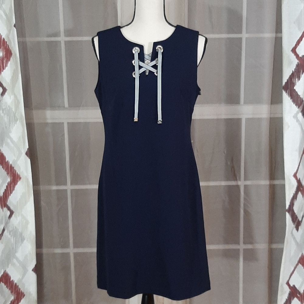 Tommy Hilfiger lace up   Sheath Sleeveless Dress